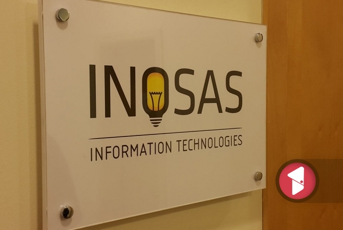 İnosas teknology kapı tabelası