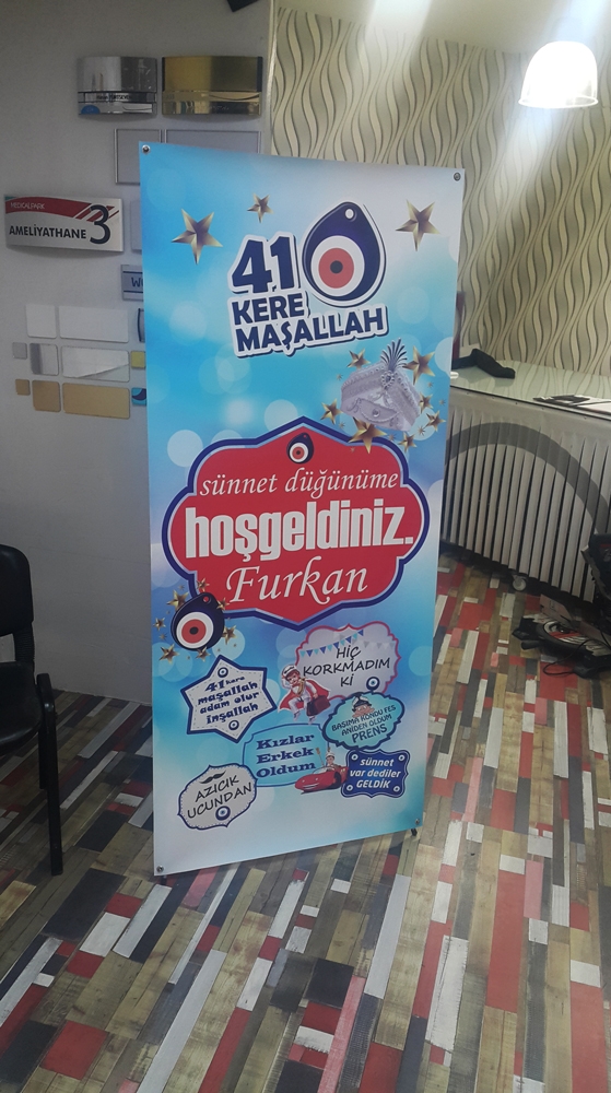 Sünnetimize hoşgeldiniz, roll-banner