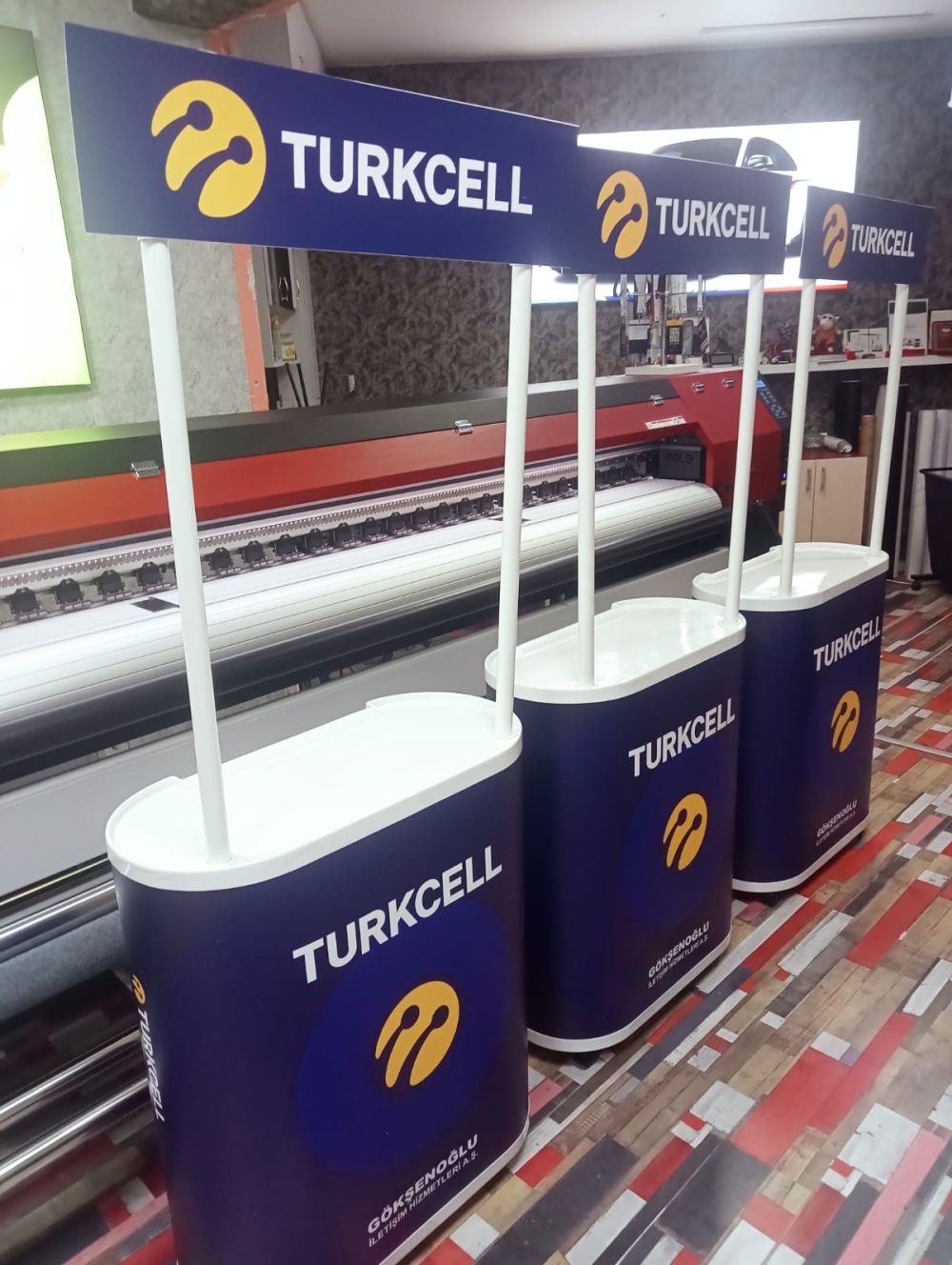 Turkcell Tanıtım, fasülye standlar