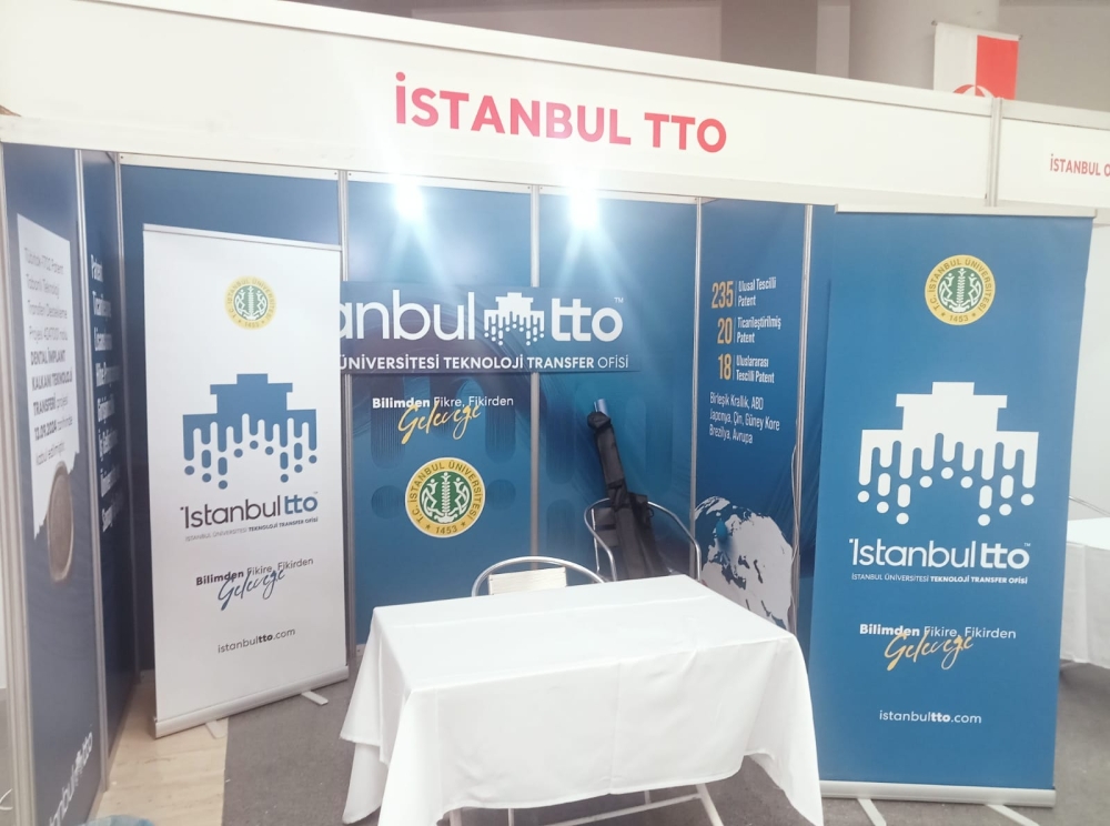 Odtü fuar stand baskı giydirme