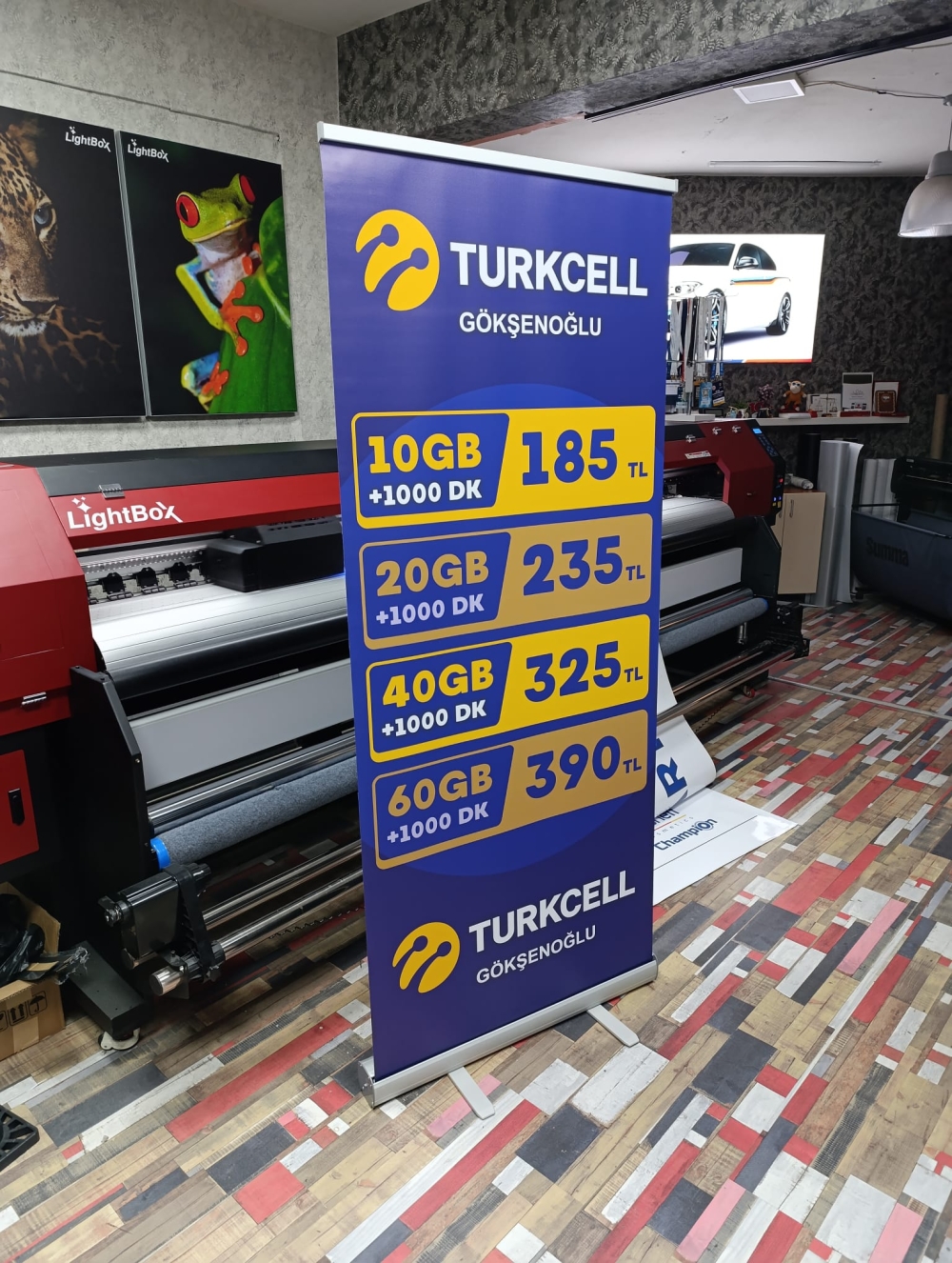 Turkcell Roll Banner