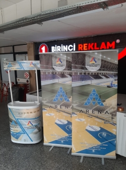 Spor salonu roll banner