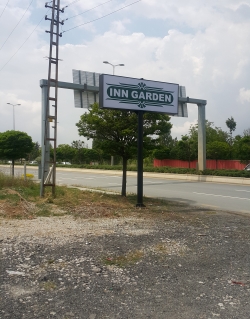 INN GARDEN İncek totem tabela